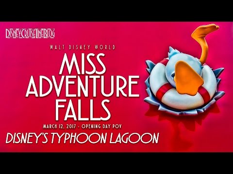 Miss Adventure Falls Opening Day POV - Disney's Typhoon Lagoon