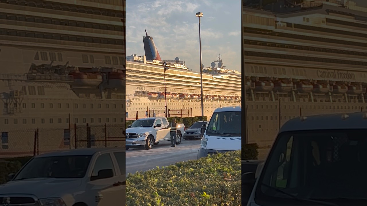 Carnival Freedom sunrise