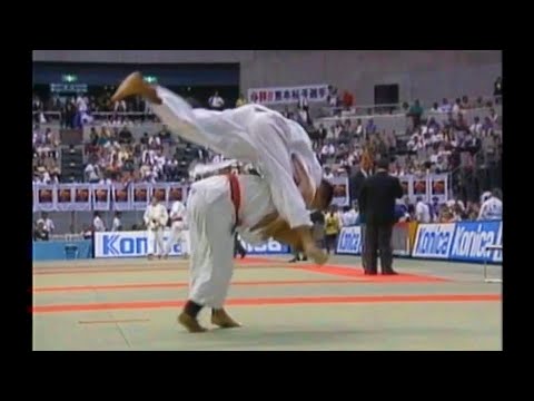 Toshihiko Koga had divine (Ippon) Seoi Nage