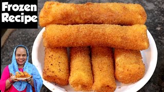 Frozen Recipe Ramzan Special Crispy Chicken Roll Street Food Zaika