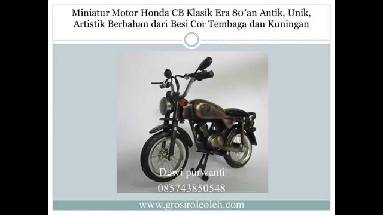 Jual Miniatur Motor Honda CB Klasik 085743850548 YouTube