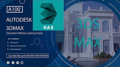 3d max tutorial - from a to z  for beginners- designing villa