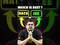 What To Choose NATA Or JEE April Attempt Jee Jeemains Jeeadvanced Shorts Education Iit