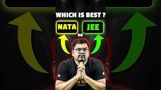 What to Choose NATA or JEE April Attempt? 🤔 #jee #jeemains #jeeadvanced #shorts #education #iit