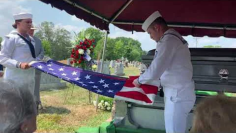 Presentation of American Flag