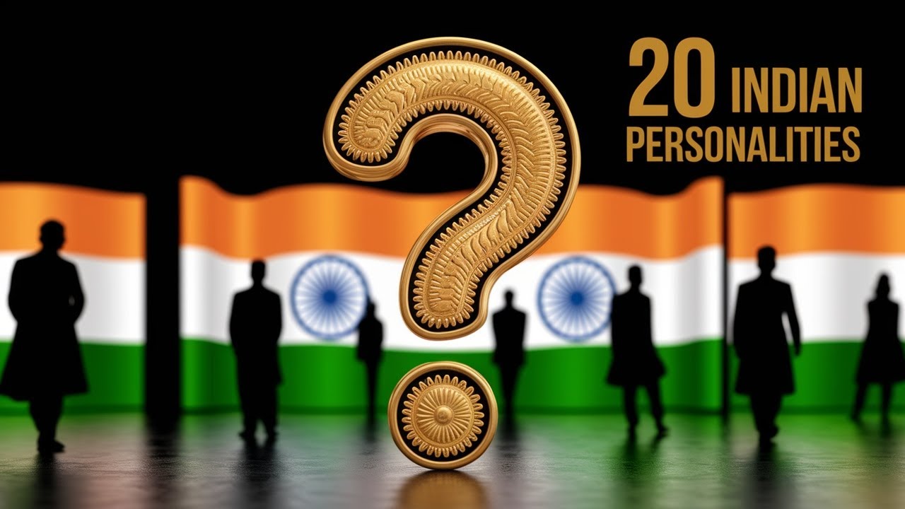 20 Famous Indian Personalities QUIZ You Can't Miss