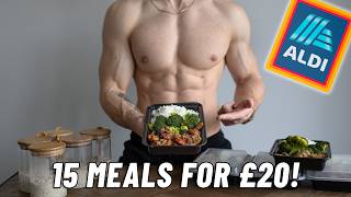 Simple High Protein Meal Prep on a Budget **Breakfast, Lunch \& Dinner under £20**