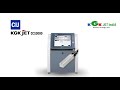 Kgk jet ccs3000  industrial ink jet printer for small character printing