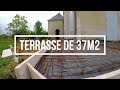 couler du béton : terrasse  et trottoirs - vidéo n°26