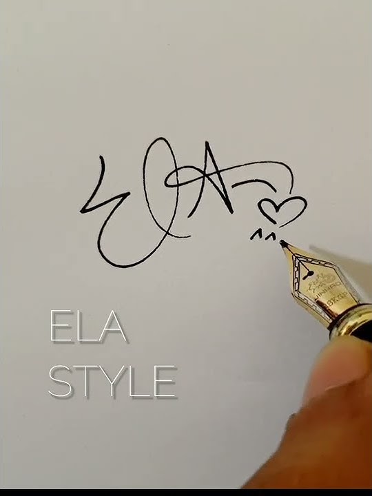 Billionaire Signature Styles | PART 11 | Signature Style of my name - Ela