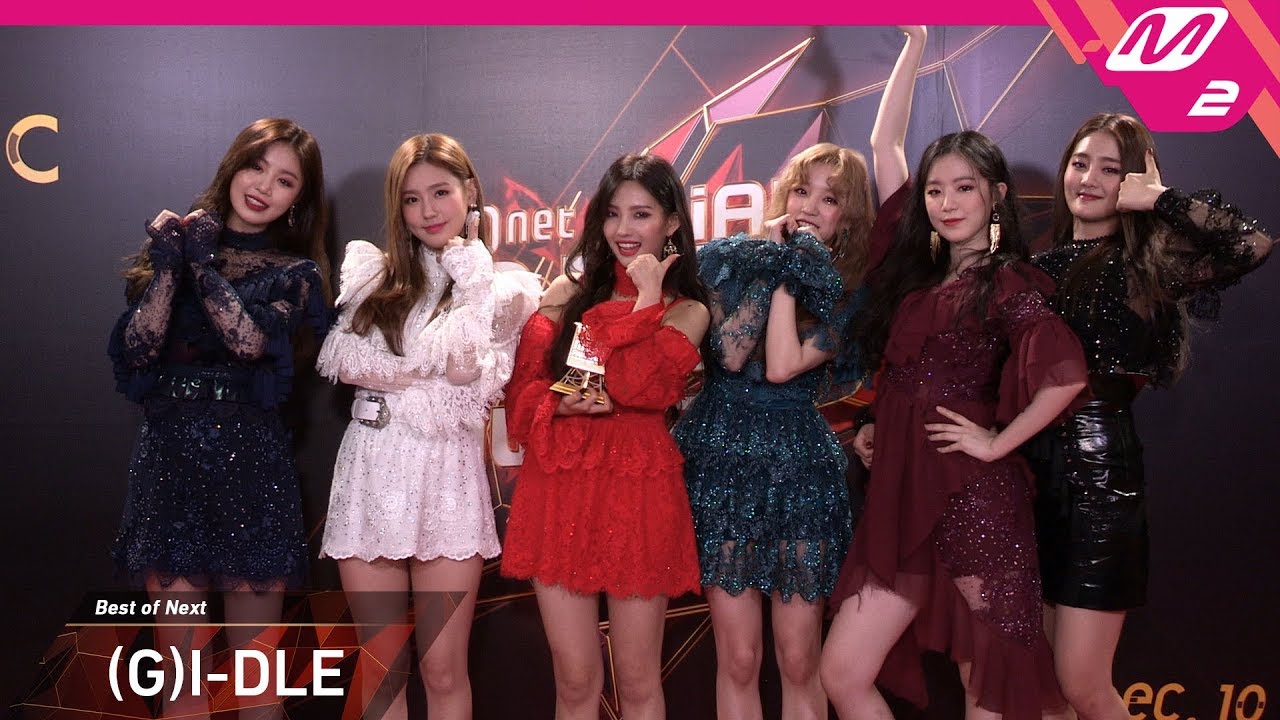 [2018MAMA x M2] (여자)아이들((G)I-DLE) at 땡큐스테이지(Thank You Stage) in KOREA