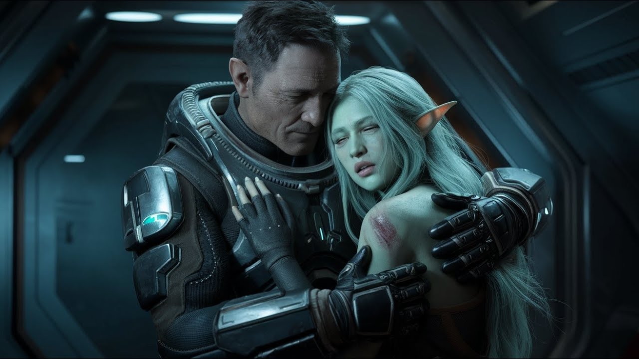 Wounded And Abandoned Alien Girl Left For Dead, Until The Human Saved ...