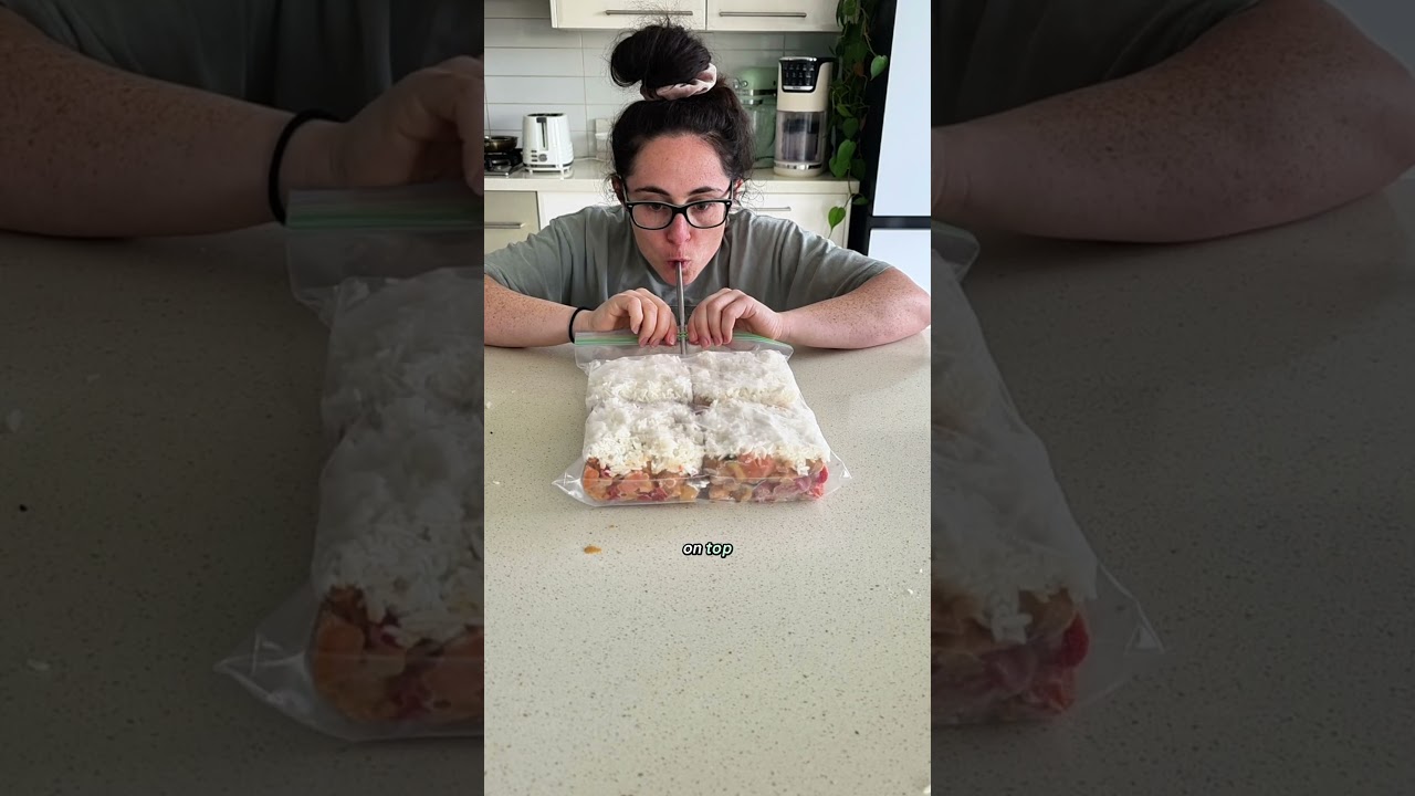 Мои лучшие короткие шорты 2025 года: №3. Как заморозить рис (в составе блюда).