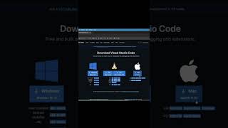 install vs code on mac #shorts