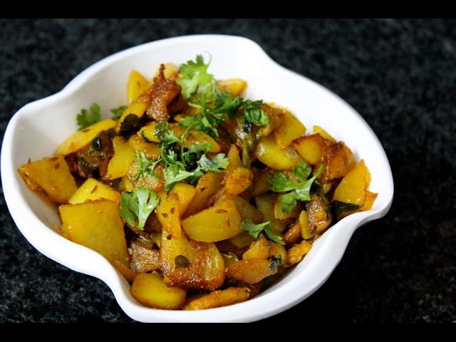 aloo fry recipe crispy-how to make potato fry or aloo fry-easy and quick aloo fry | Yummy Indian Kitchen