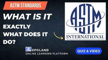 What are ASTM Standards II Piping Engineering II American Society of Testing Materials