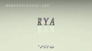 rya - pronunciation