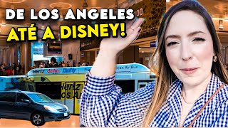 O jeito MAIS FÁCIL de chegar na Disney Califórnia saindo de Los Angeles!