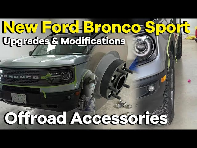 MUST HAVE 2022&2023 Ford Bronco Sport Accessories!, Upgrade&Modification