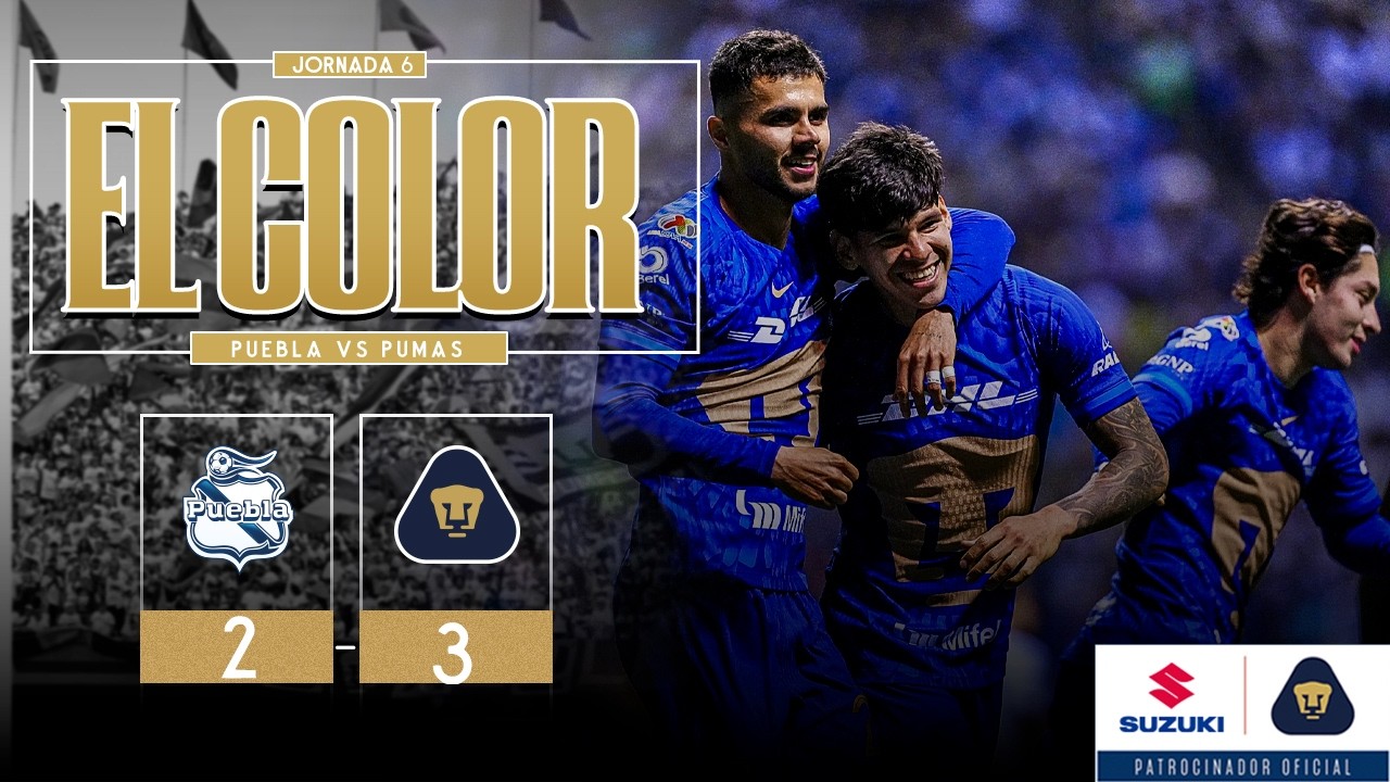 Color Suzuki | Puebla vs Pumas | Jornada 6 | Clausura 2026