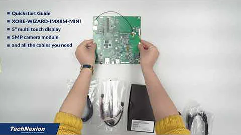 TechNexion XORE-WIZARD-IMX8M-MINI unboxing and getting started with evaluation kit