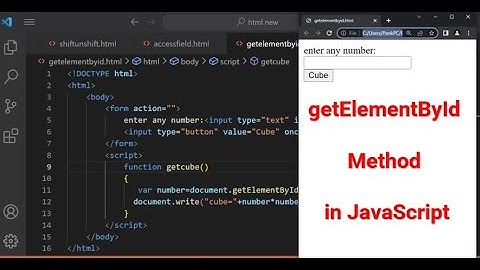 document.getElementById Method in JavaScript | DOM Methods | JavaScript Tutorial in Hindi Part 45