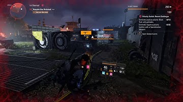 Eliminate positive polarity Black Tusk with grenades