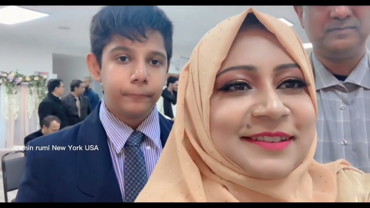 আমেরিকায় কাজিনের বিয়েতে।