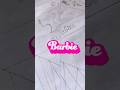 Barbie #vairal #ytshorts #colours #art #painting #paper #colourpen #barbie #pink
