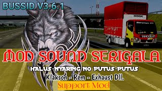 Download Lagu MOD KODENAME SOUND  SERIGALA GUK-GUK HALUS BUSSID V3.6.1 MP3