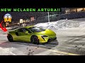 DELIVERING THE NEW HYBRID MCLAREN ARTURA IN A SNOW STORM!! FULL WALKAROUND AND DETAILED OVERVIEW