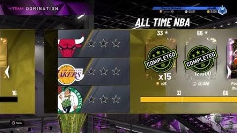 NBA 2K20 Domination Glitch