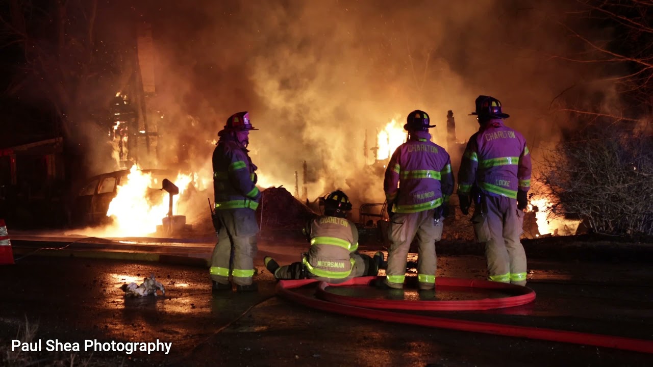 3rd Alarm Charlton, MA Center Depot Road 1/5/2022