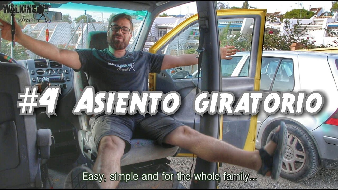 Camperización furgoneta  #4  Gánale espacio a tu furgo. Asiento Giratorio y mesa. Vito w638