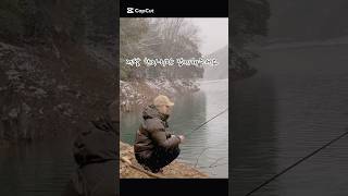 반전주의-낚시초보는 이렇게 낚시합니다 #배스낚시 #겨울낚시 #bassfishing