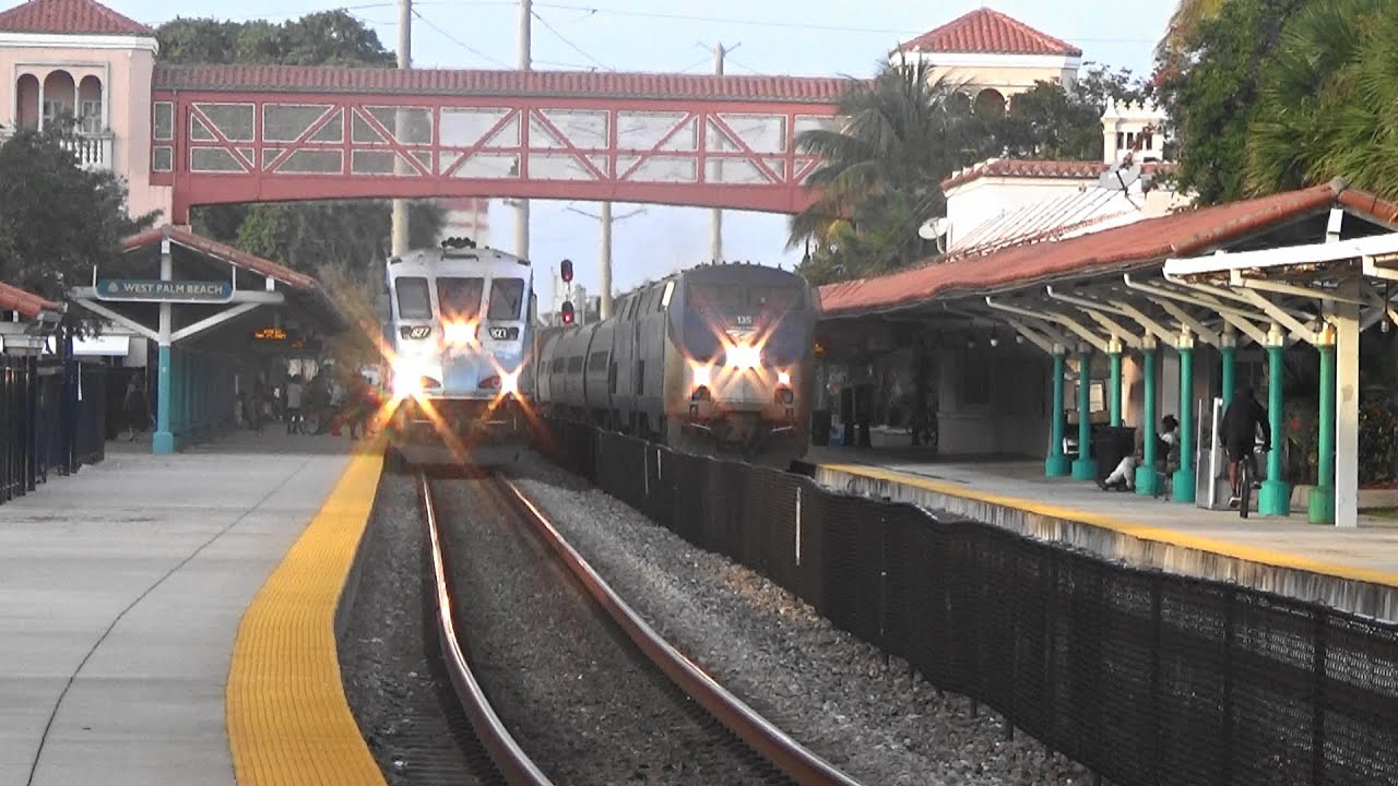 Tri-Rail/Amtrak Race&ALC42#316 On P091!! - YouTube