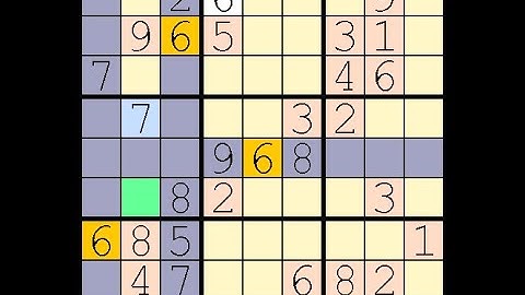 How to Solve Washington Post Sudoku Five Star  23 July, 2023