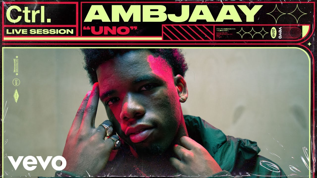 Ambjaay - "Uno" Live Session | Vevo Ctrl