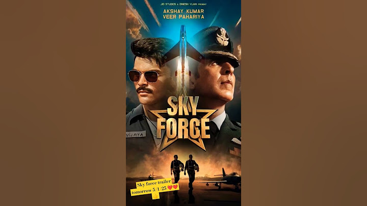 Sky force movie trailer out tomorrow ।5/1/25 #skyforce #movie #akshaykumar #movie2025 #mukutmeena
