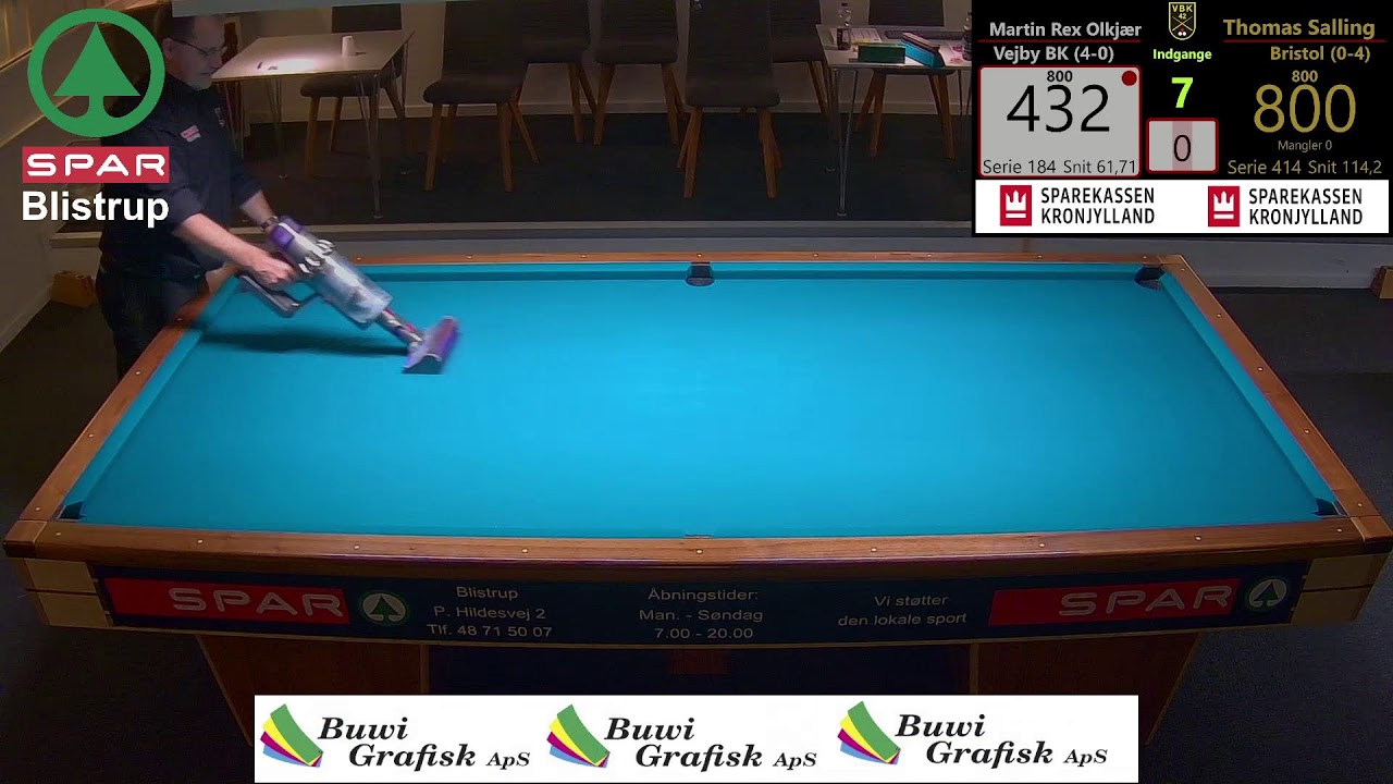 Elitedivisionen kegler - Vejby mod Bristol | Bord 2