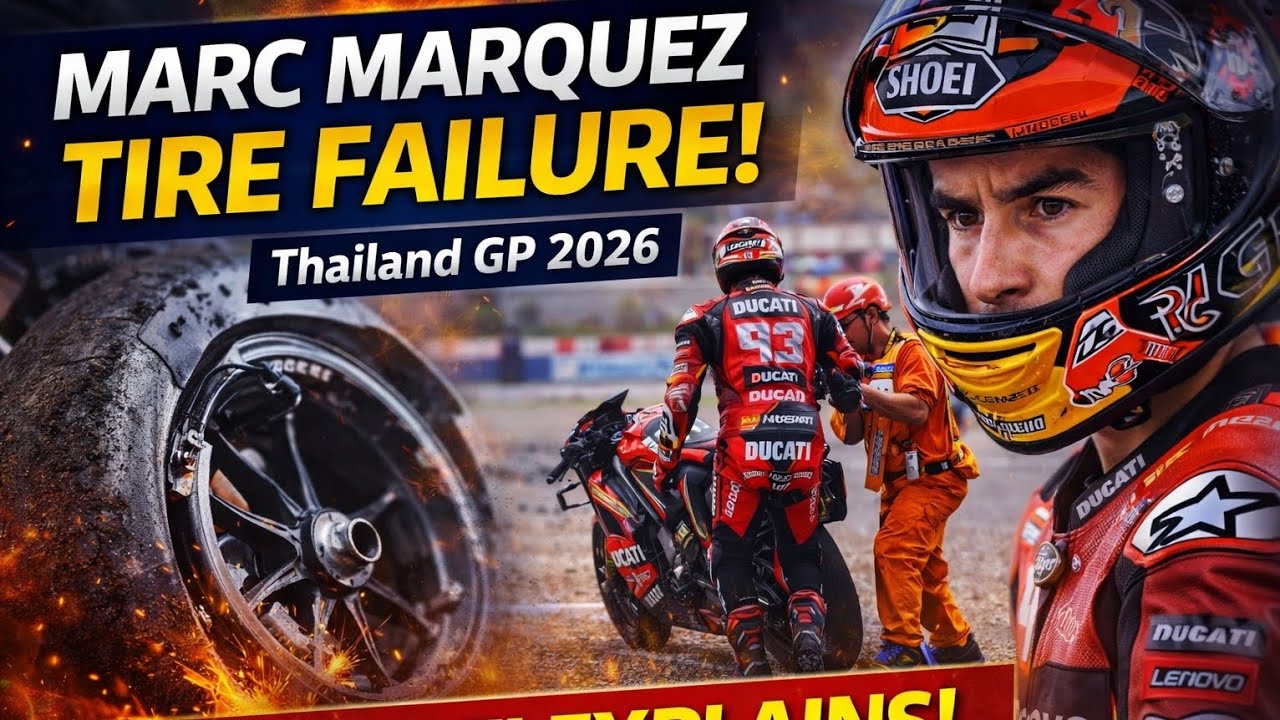 MARC MARQUEZ TIRE FAILURE! Ducati Finally Explains What Happened in ...