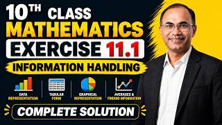 Class 10 Math Unit 11 Exercise 11.1 Complete Solved | Information Handling | New Book 2026