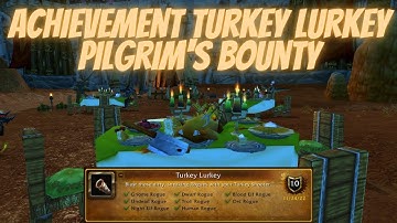 Achievement Turkey Lurkey Pilgrim