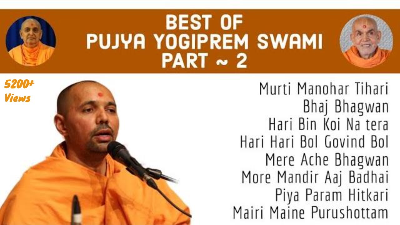 Hindi BAPS Bhajan  By Pujya Yogiprem Swami  Part 2