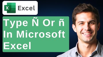 How To Type Ñ Or ñ In Laptop | Microsoft Excel [2025 Guide]