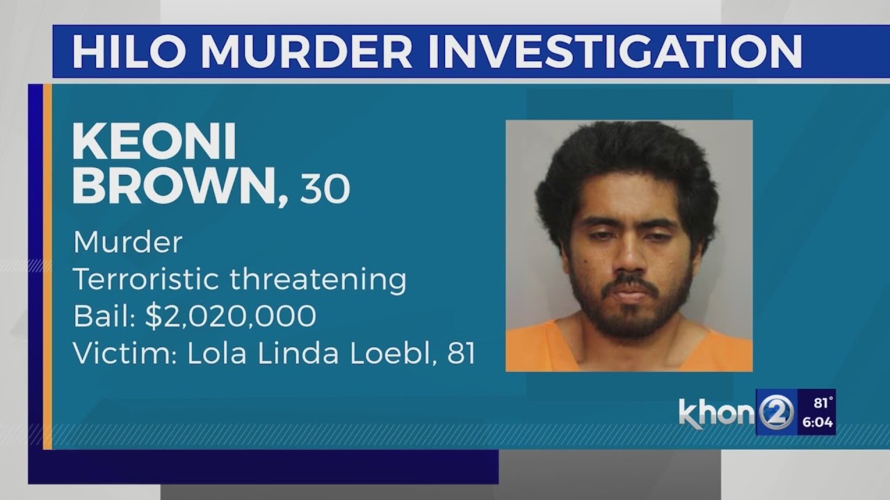 Victim identified in Hilo murder, suspect charged - YouTube