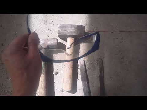 Video: ¿Puedes cortar concreto con un cincel?