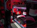 Red Gaming Setup ❤️🤍