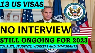 NO INTERVIEW FOR THESE US VISAS OR IF YOU QUALIFY IN THE AGE BRACKET! AVAIL NOW!