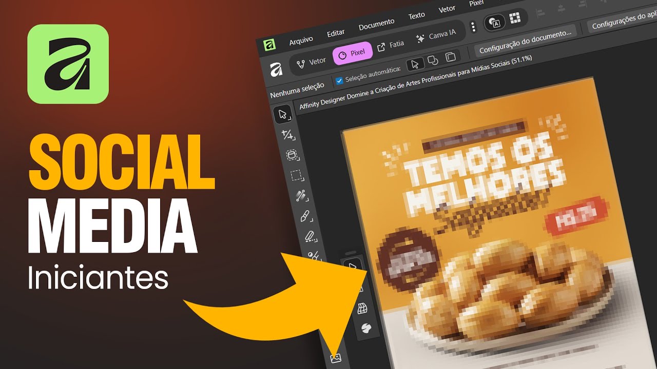 Affinity Designer: Domine a Criação de Artes Profissionais para Mídias Sociais